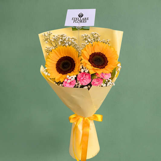 Ramo Petite de 2 Girasoles